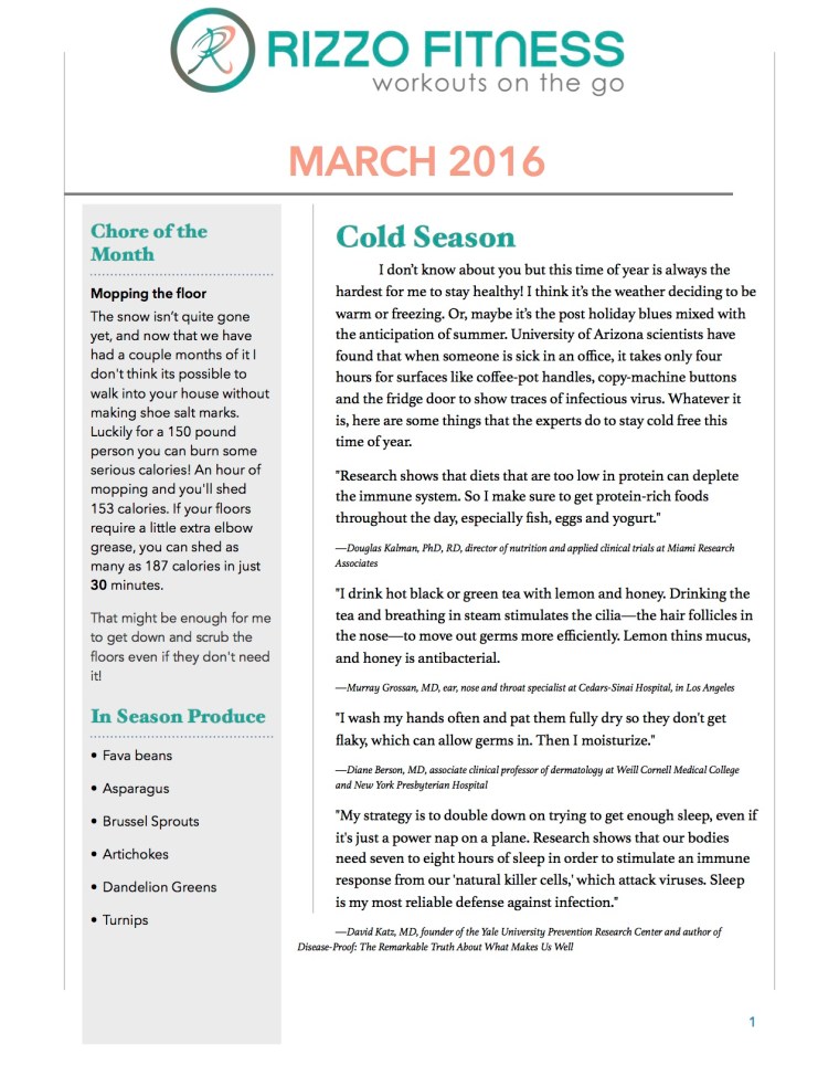 March Newsletter